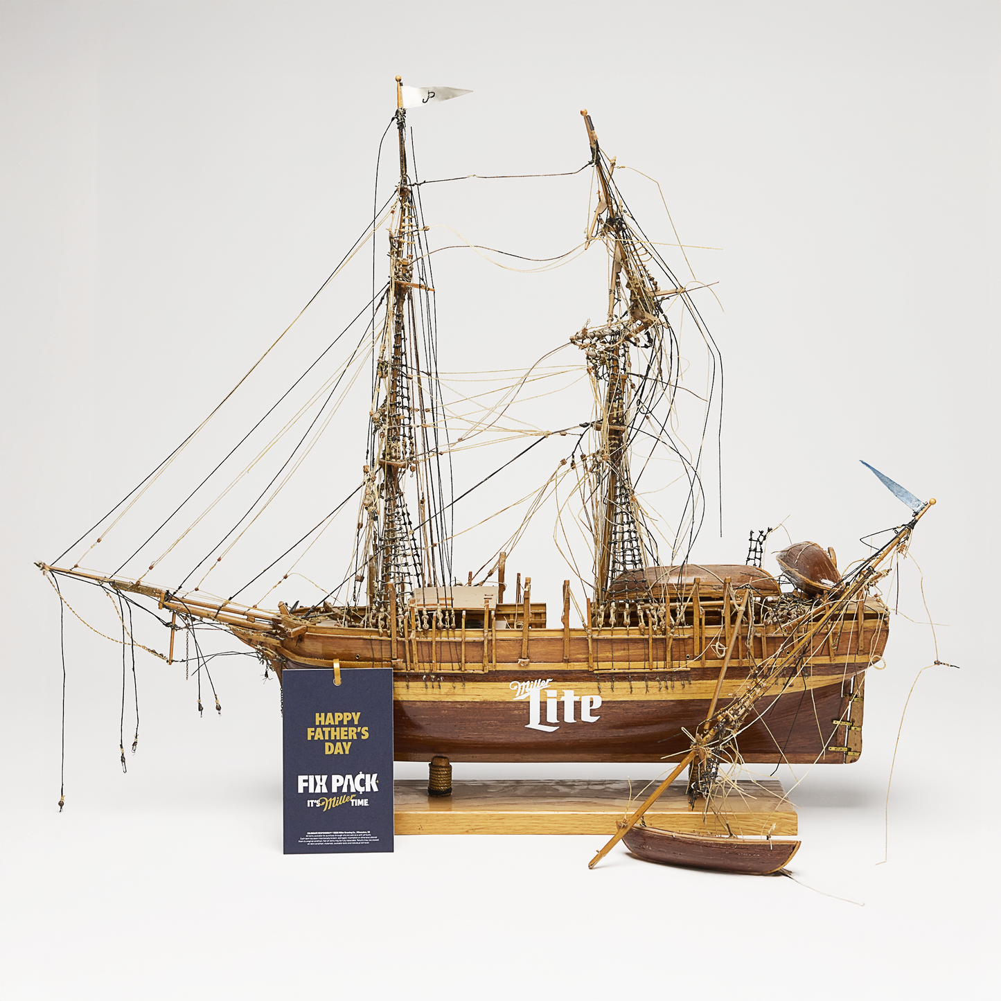 Fix-Pack #33: Unsailable Wooden Sailboat