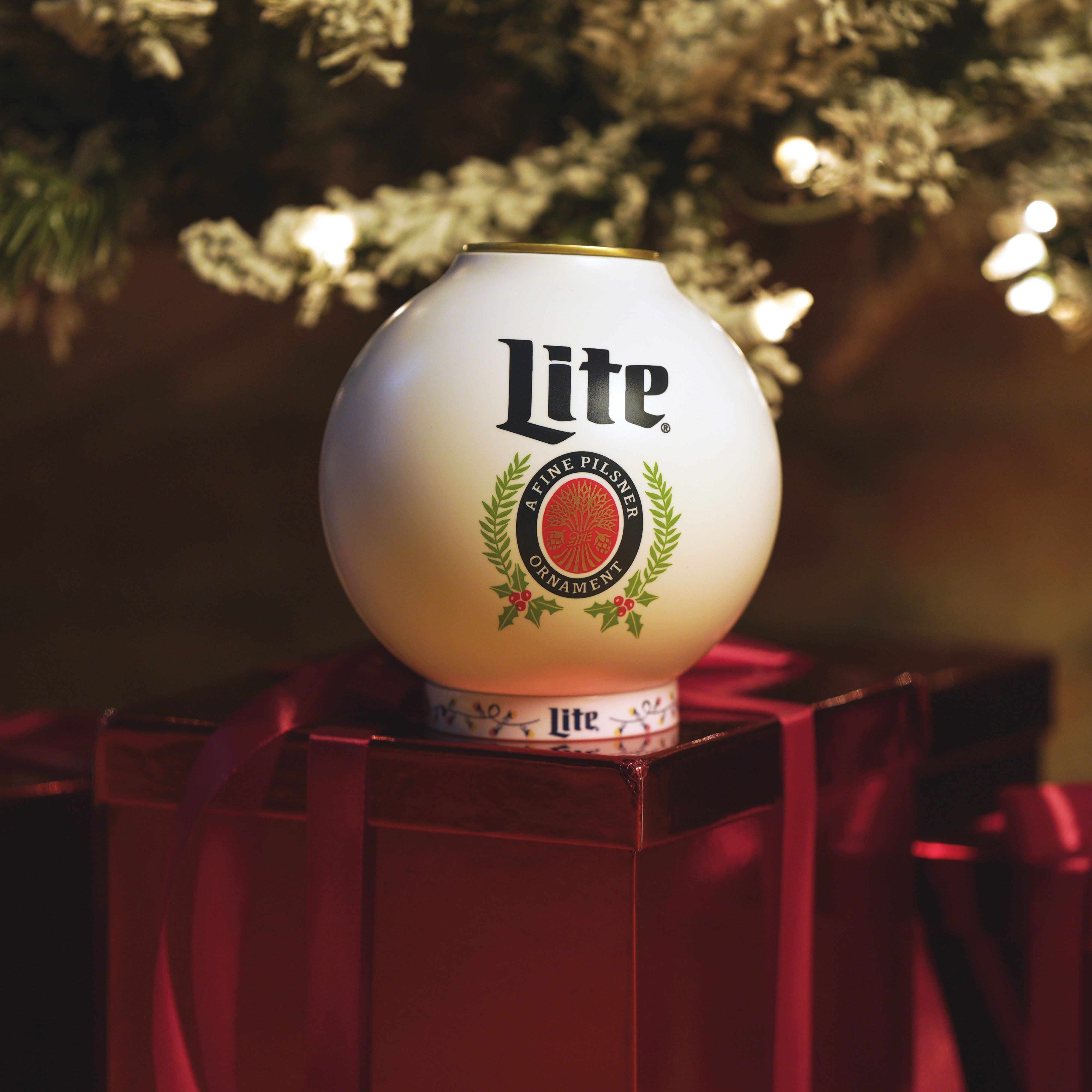 MillerLite Beernament Christmas Ornament Set of deals 6 In Hand Ships ASAP