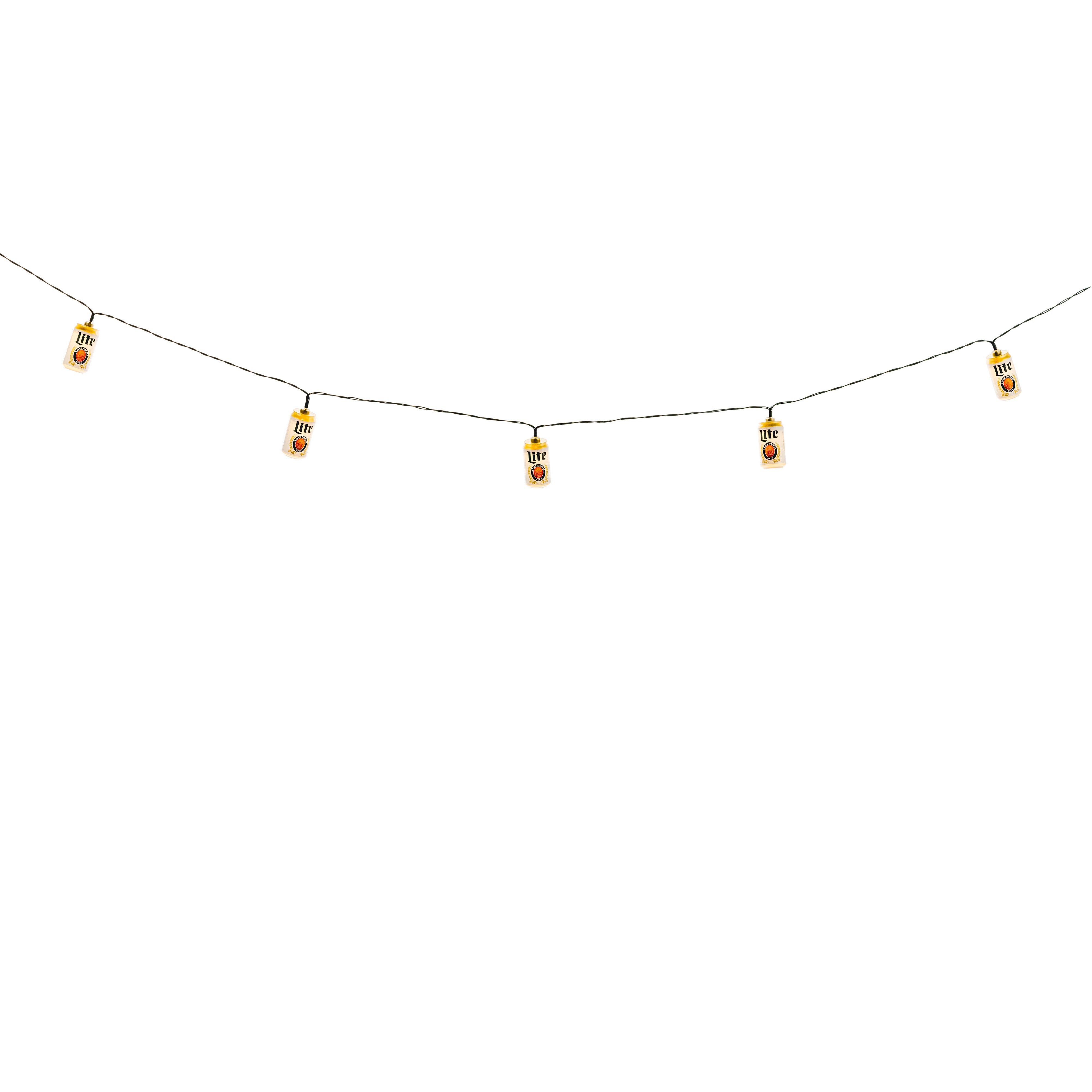 MILLER LITE CAN STRING LIGHTS Miller Lite Shop miller-lite-can-string-lights-miller-lite-shop