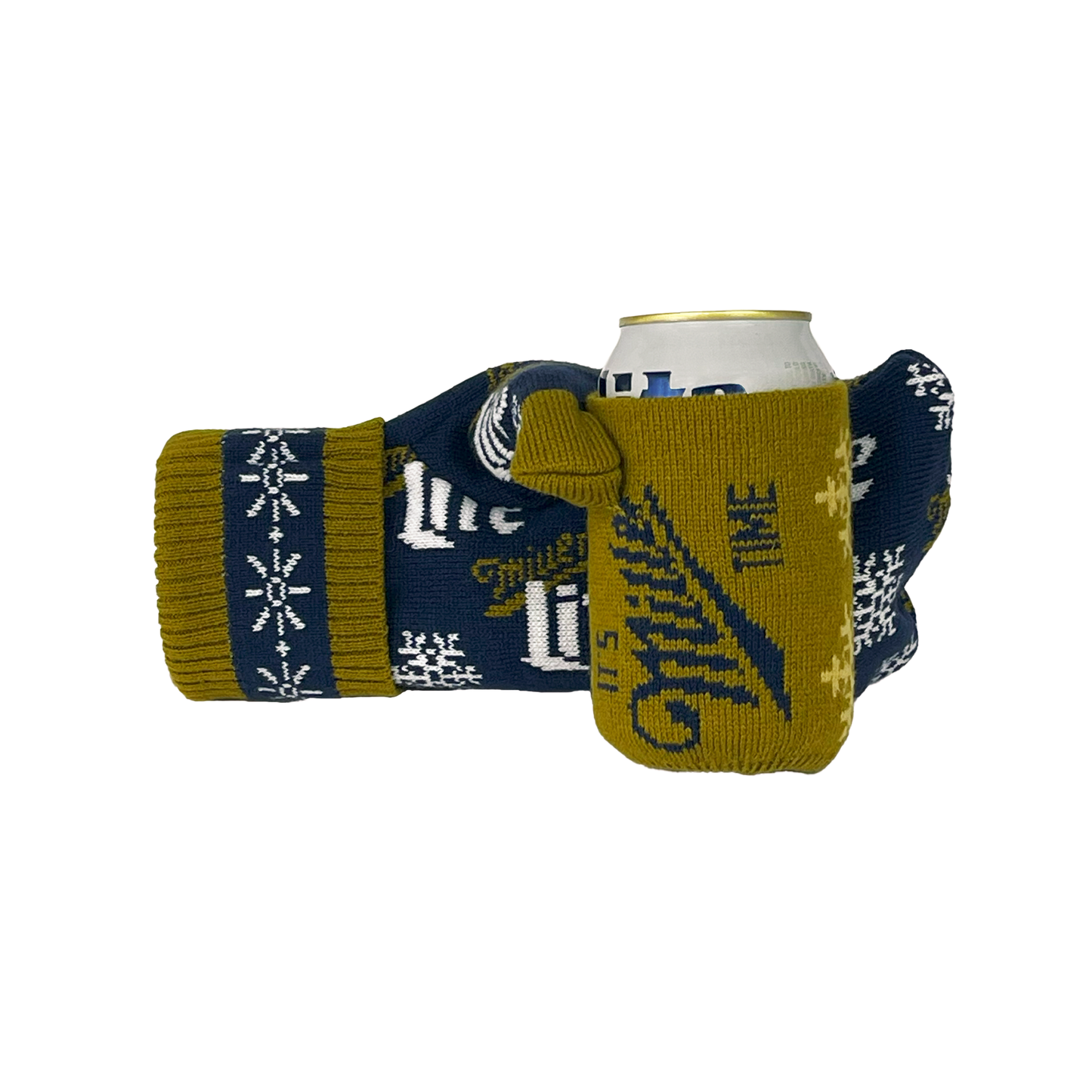 MILLER LITE BEER HOLDER MITTENS
