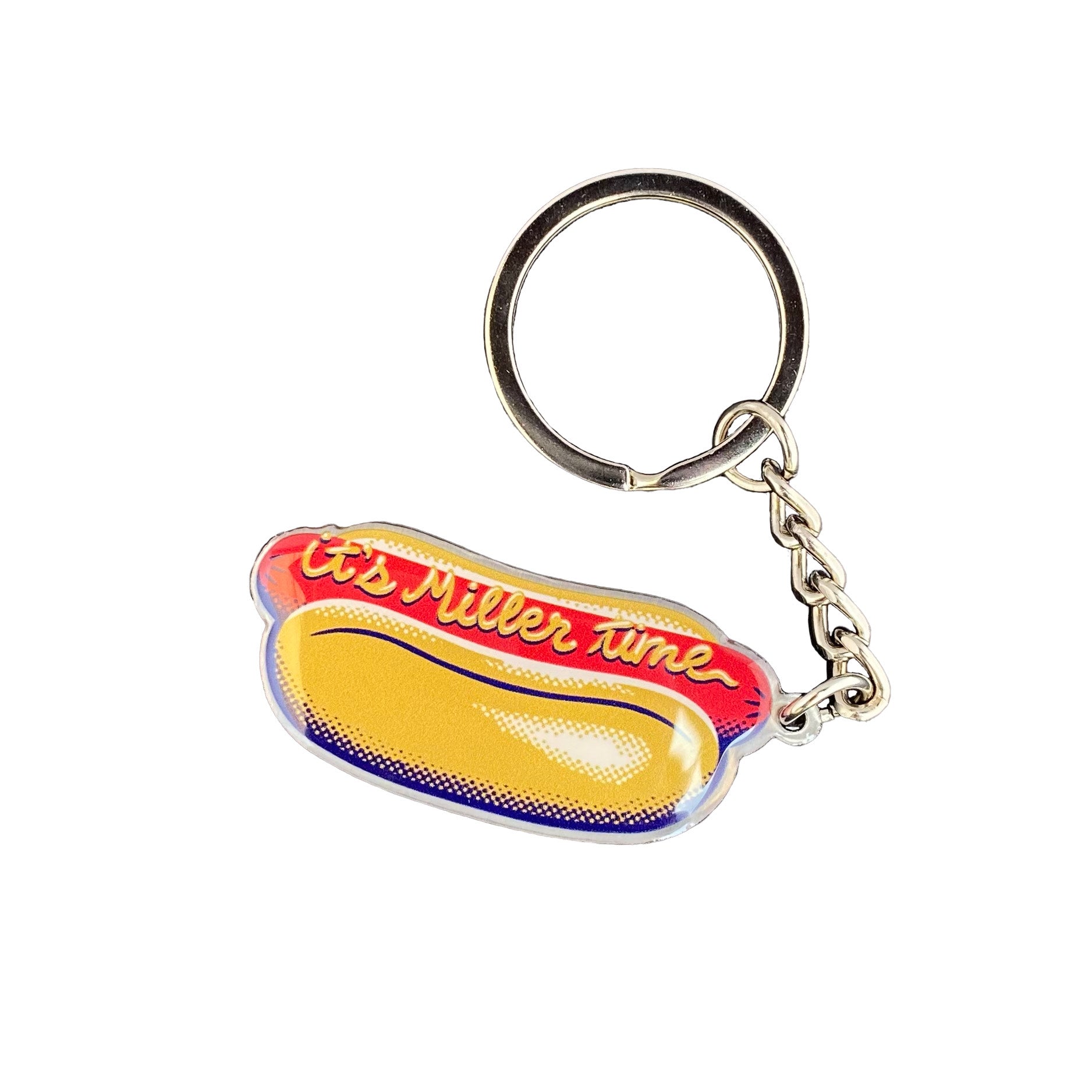 Hot Dog Keychain 