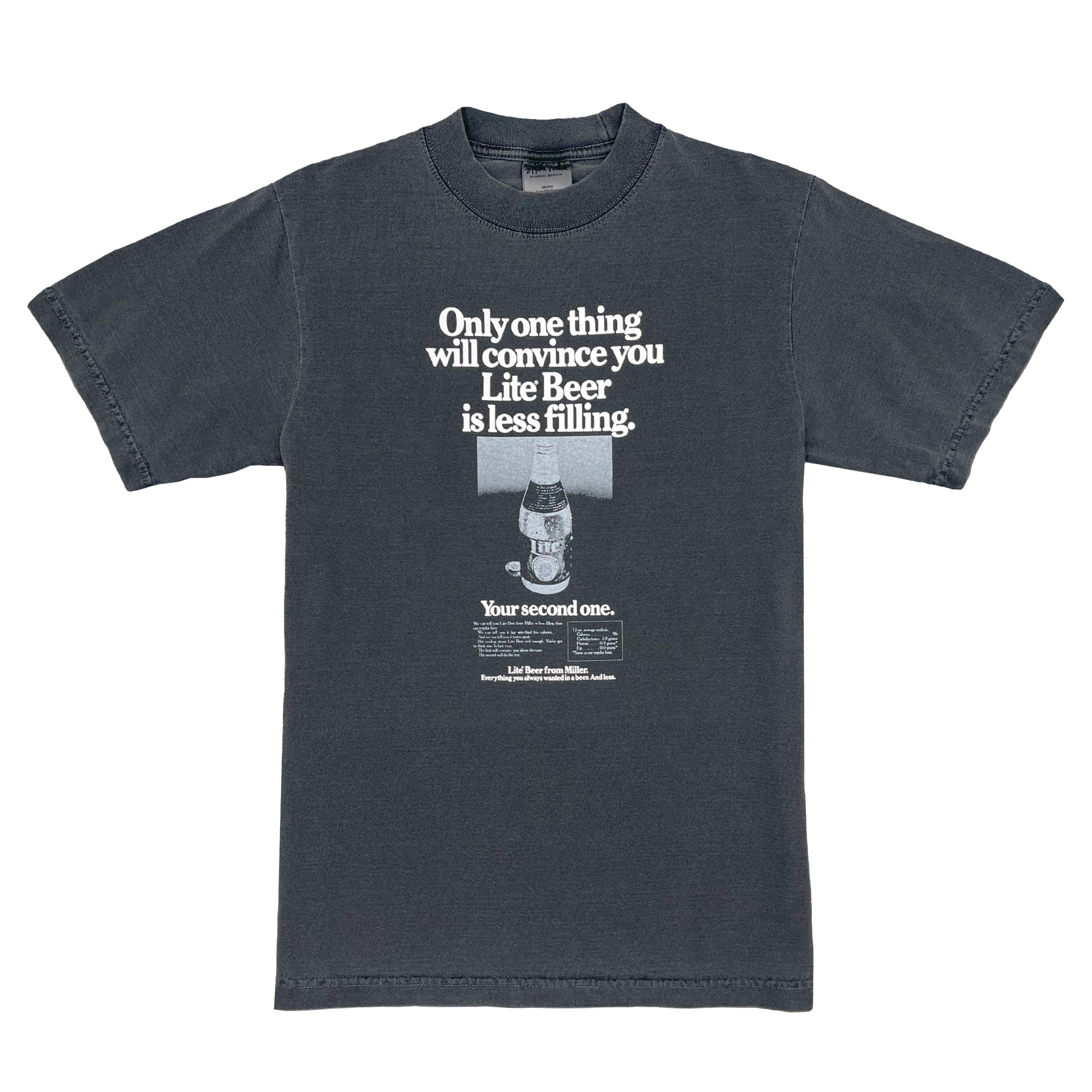 LITE BEER VINTAGE AD TEE – Miller Lite Shop