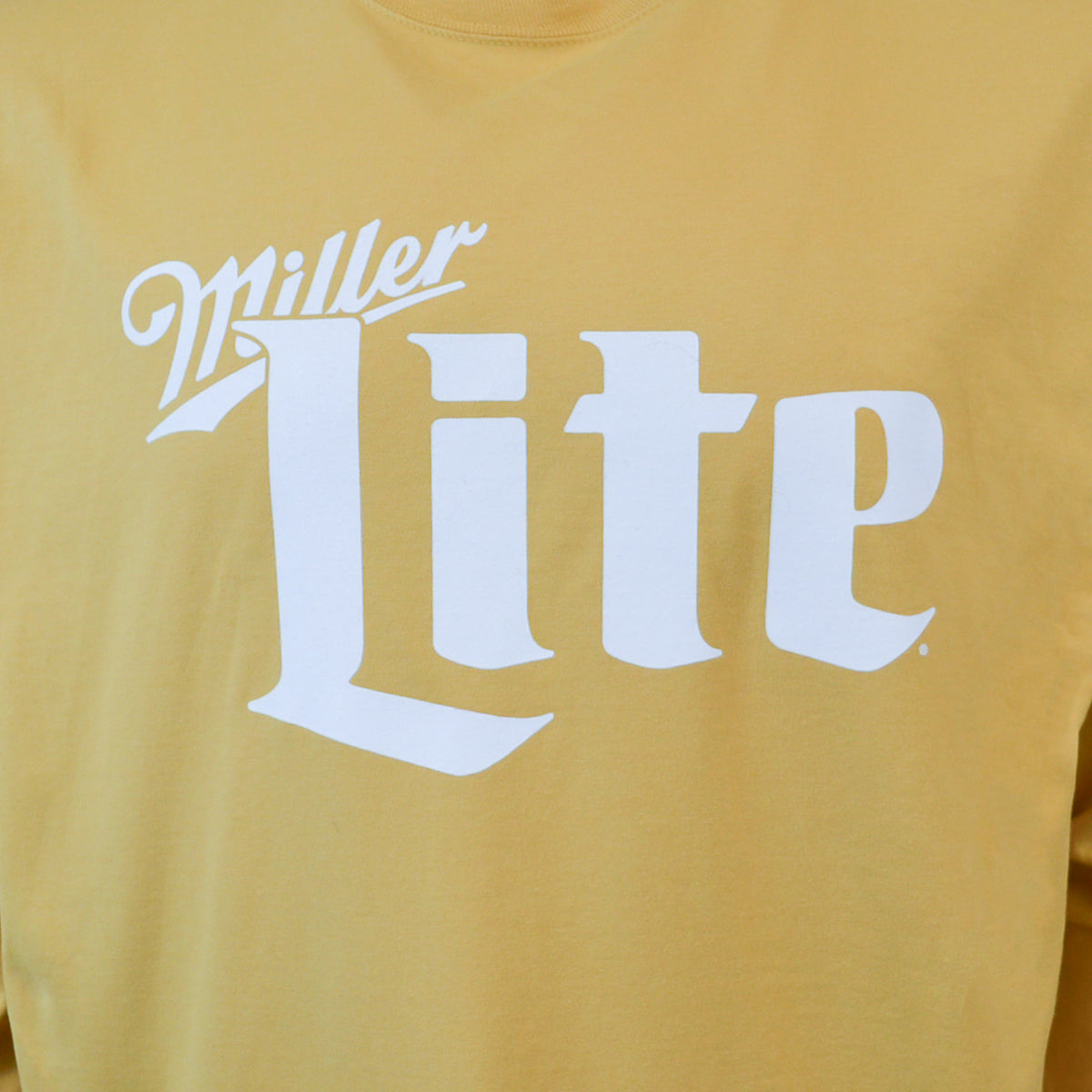Gold Comfort Wash Long Sleeve Tee