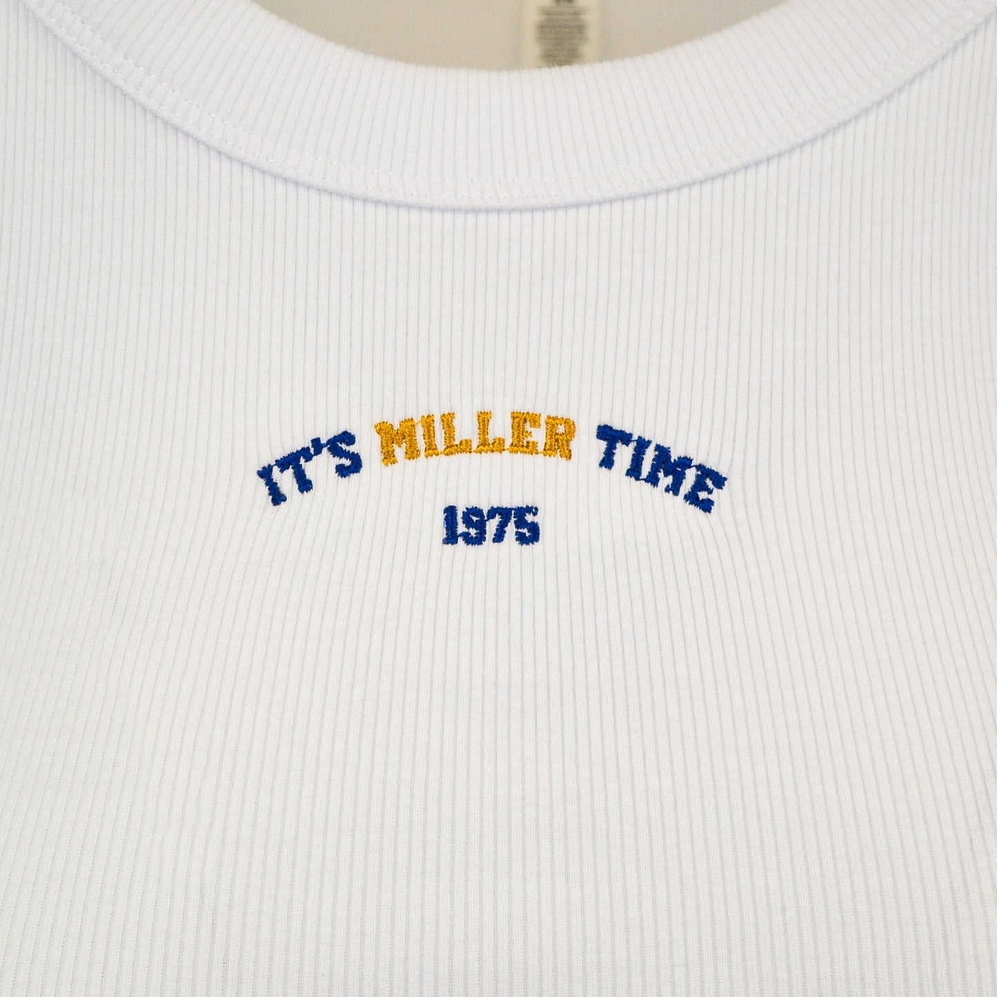 It's Miller Time '75 Ladies' Ribbed Tank