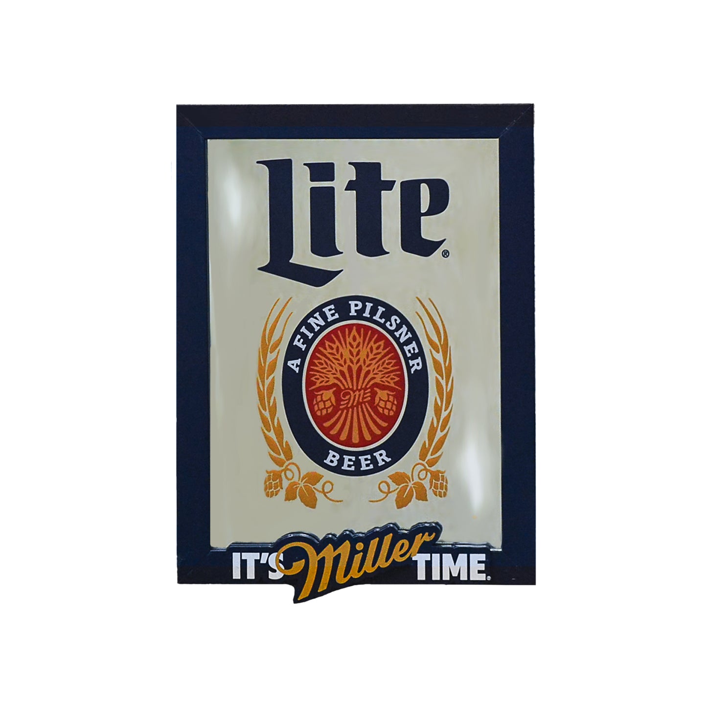 Vintage Crest Reflective Plaque