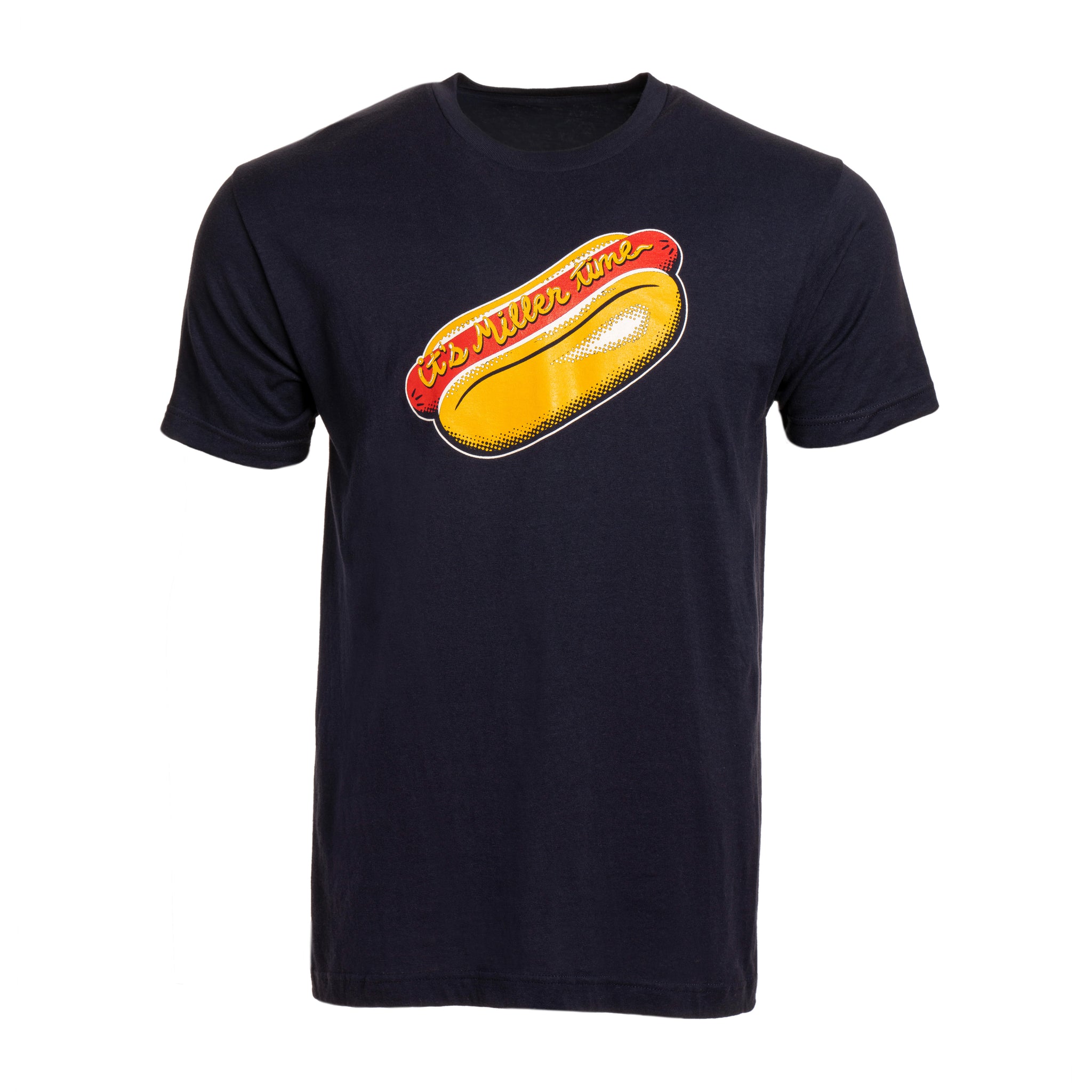 ITS MILLER TIME HOT DOG TEE