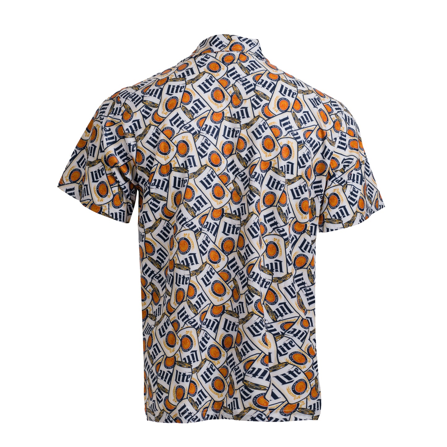 MILLER LITE CAN BUTTON UP