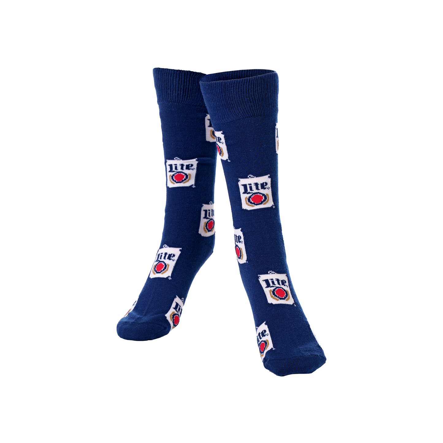 MILLER LITE CAN PRINT SOCKS