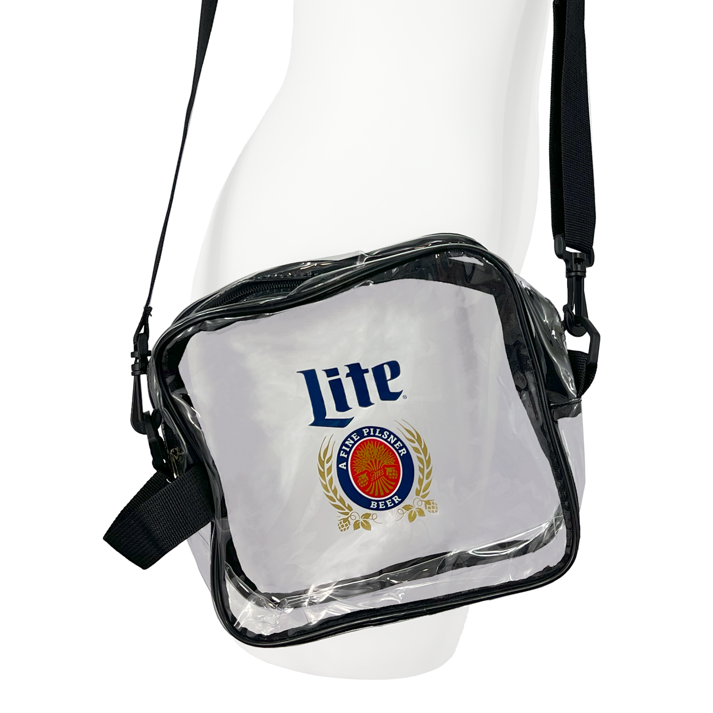 MILLER LITE CLEAR STADIUM BAG
