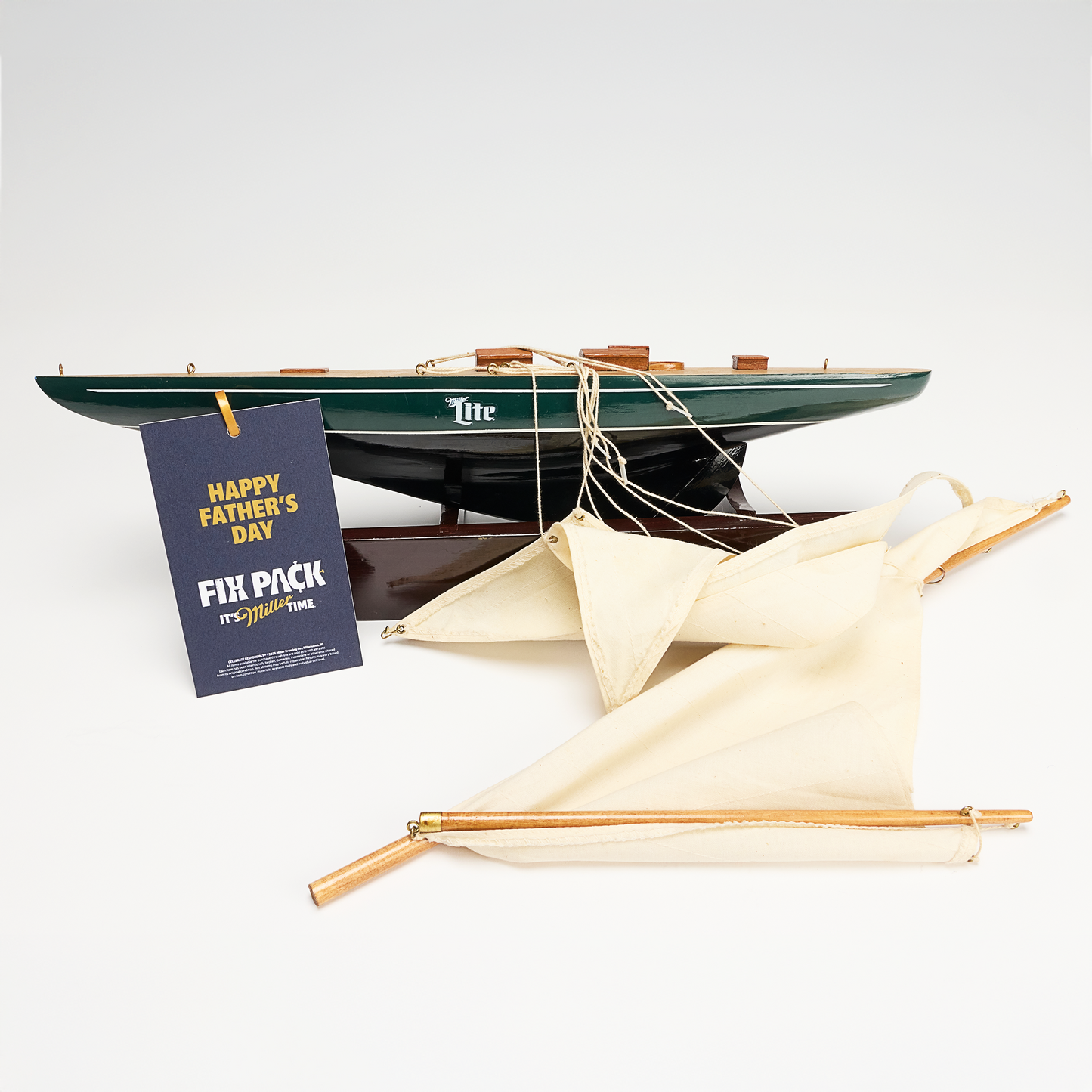 Fix-Pack #32: Sunken Model Sailboat