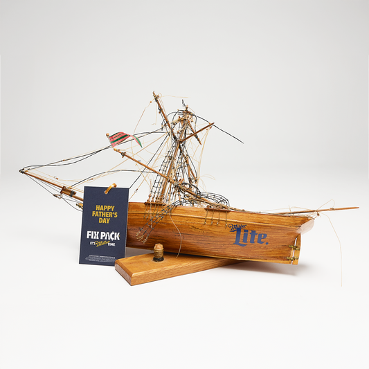 Fix-Pack #34: Wonky Wooden Sailboat