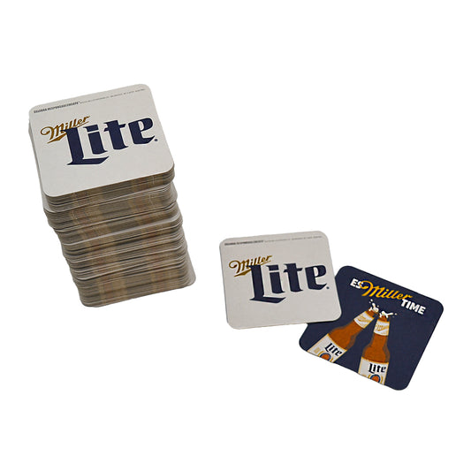 Miller Lite Cheersing Bottles Coasters 125/pk