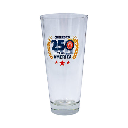Cheers To 250 Years 16 oz. Glass