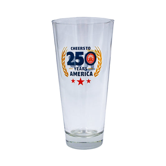 Cheers To 250 Years 16 oz. Glass