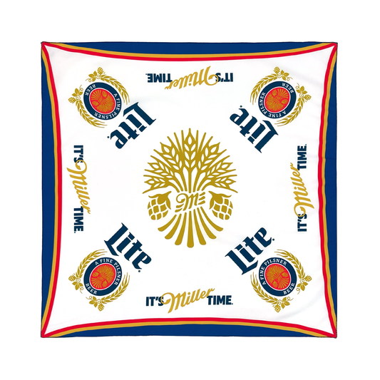 MILLER LITE CREST BANDANA
