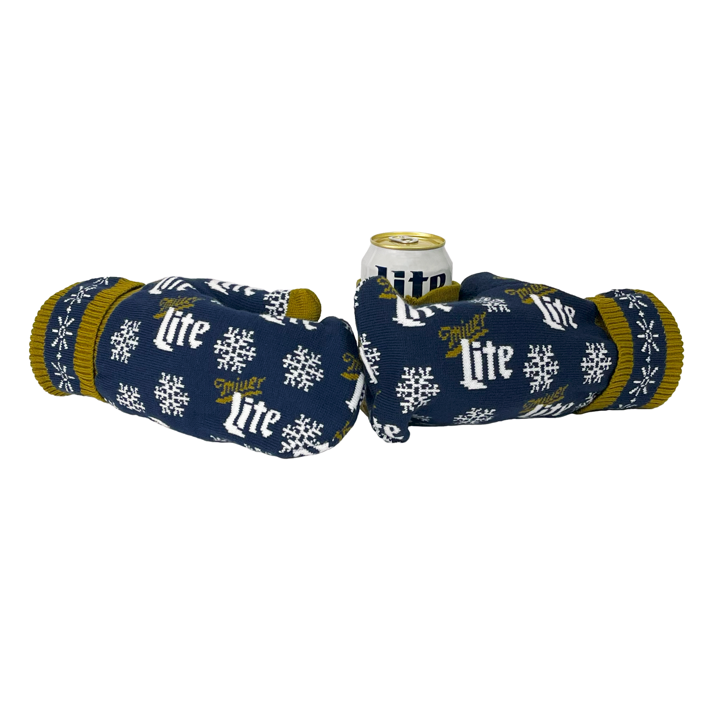 MILLER LITE BEER HOLDER MITTENS