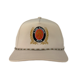 LITE BEIGE EMBROIDERED HAT