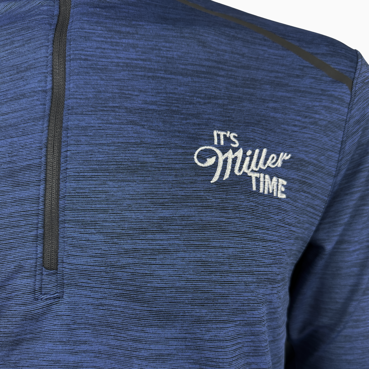 IT'S MILLER TIME 1/4 ZIP PULLOVER