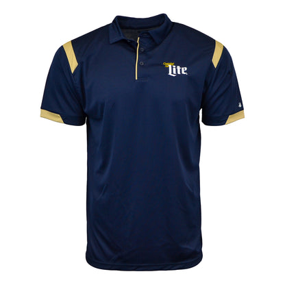 Navy/Gold Polo