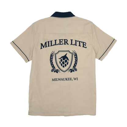 MILLER LITE BOWLING SHIRT