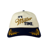 IT'S MILLER TIME CAPTAIN'S HAT