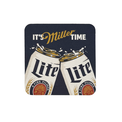 Miller Lite Cardboard Coasters 125/pk