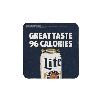 Miller Lite Cardboard Coasters 125/pk