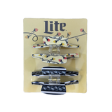 LITE HOLIDAY CLAW CLIP SET