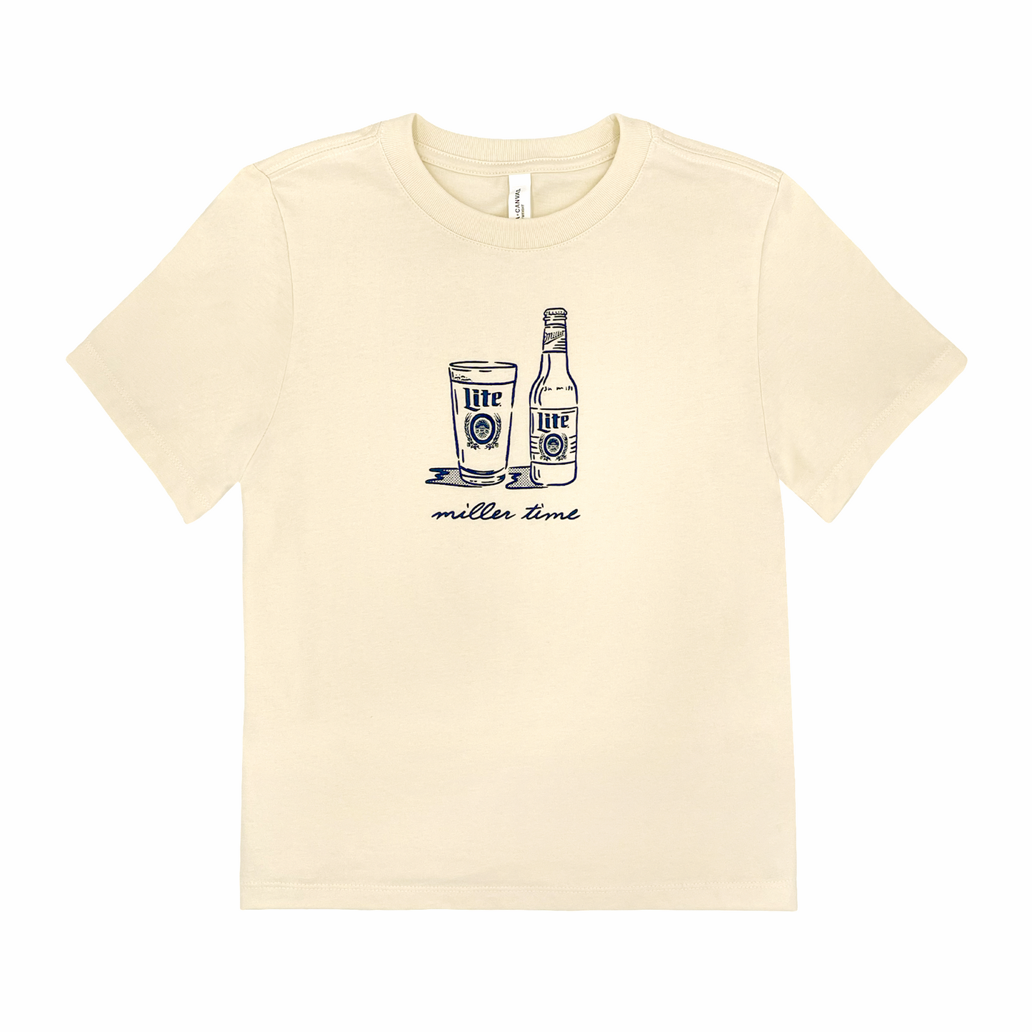 MILLER LITE WOMEN'S BOXY TEE