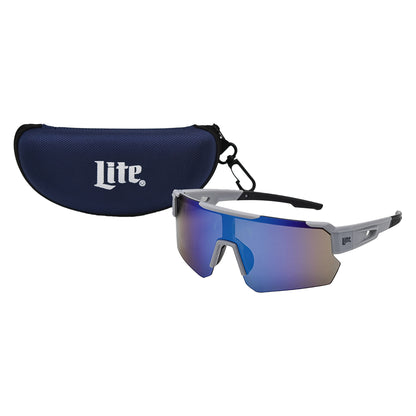 Miller Lite Wrap Sunglasses with Case