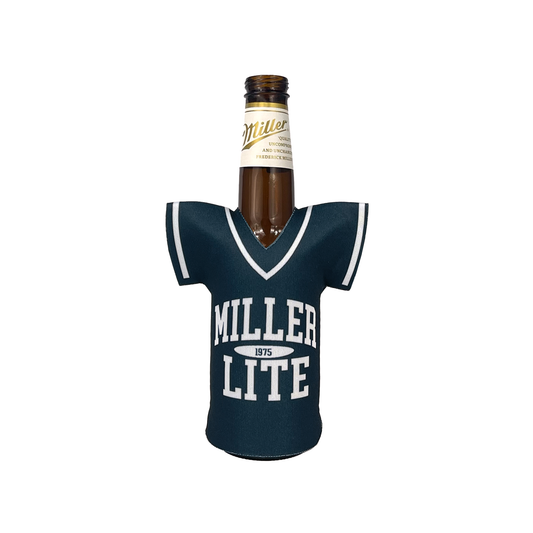 MILLER LITE FOOTBALL JERSEY BOTTLE WRAP