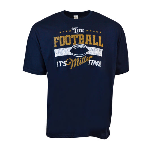 It's Miller Time Football Tee