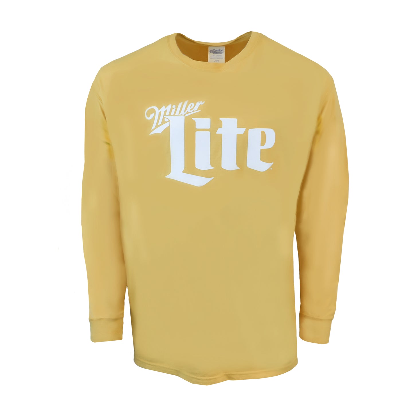 Gold Comfort Wash Long Sleeve Tee