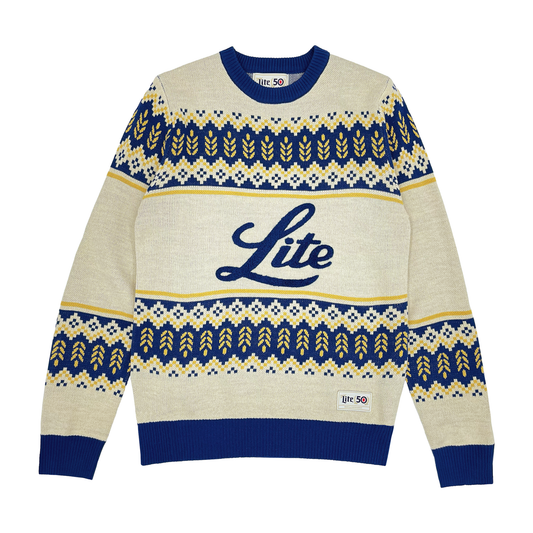 MILLER LITE HOLIDAY KNIT SWEATER