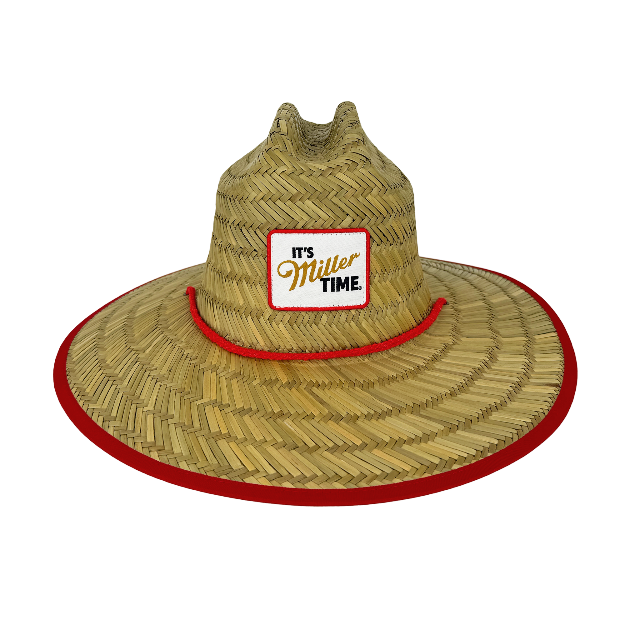 IT'S MILLER TIME LIFEGUARD STRAW HAT