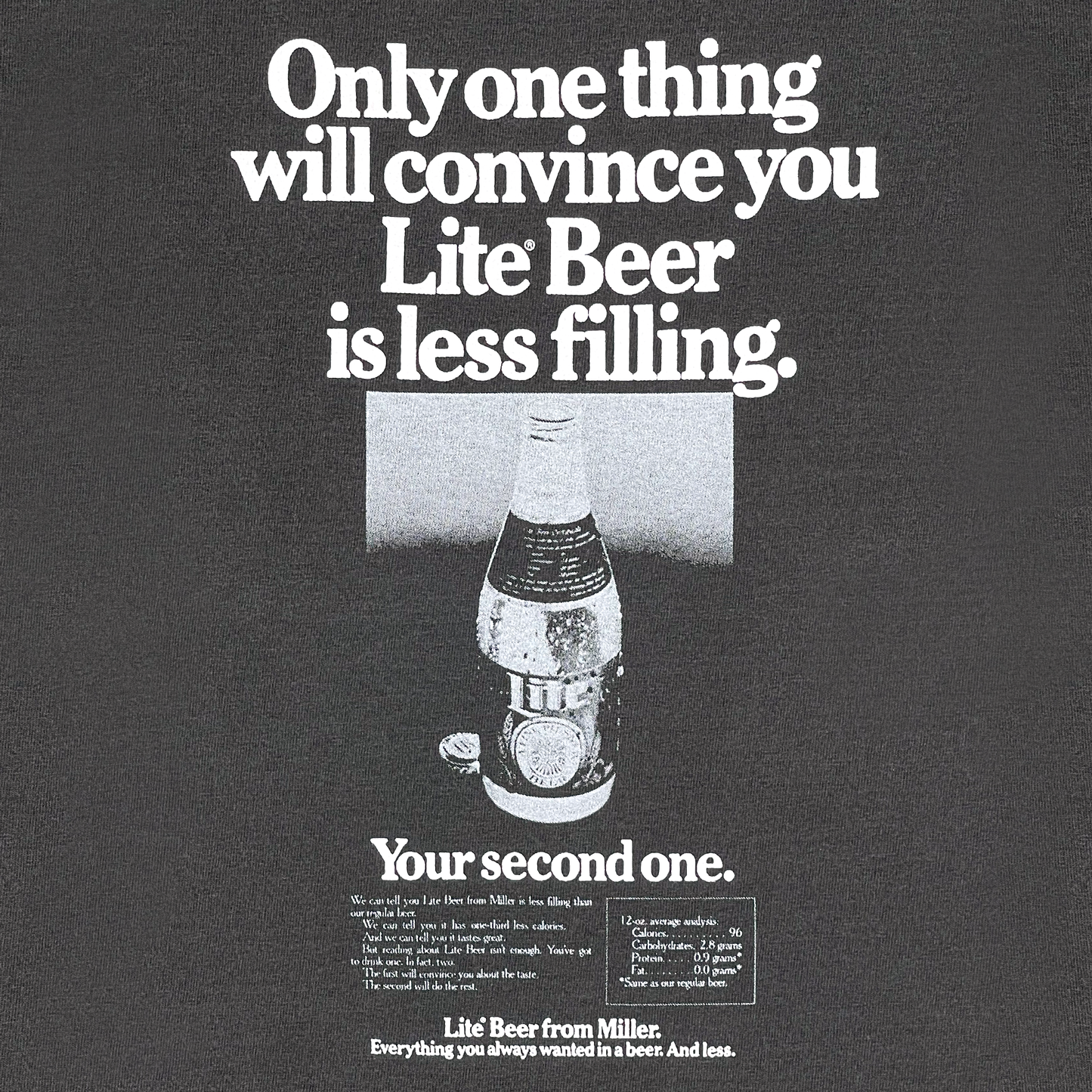 LITE BEER VINTAGE AD TEE