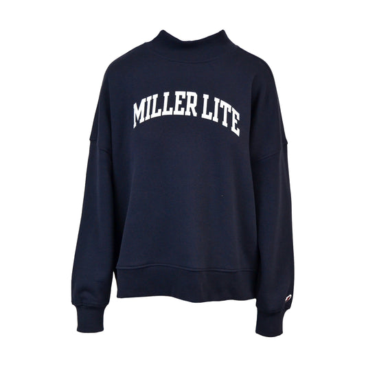 Ladies' Mock Neck Sweatshirt