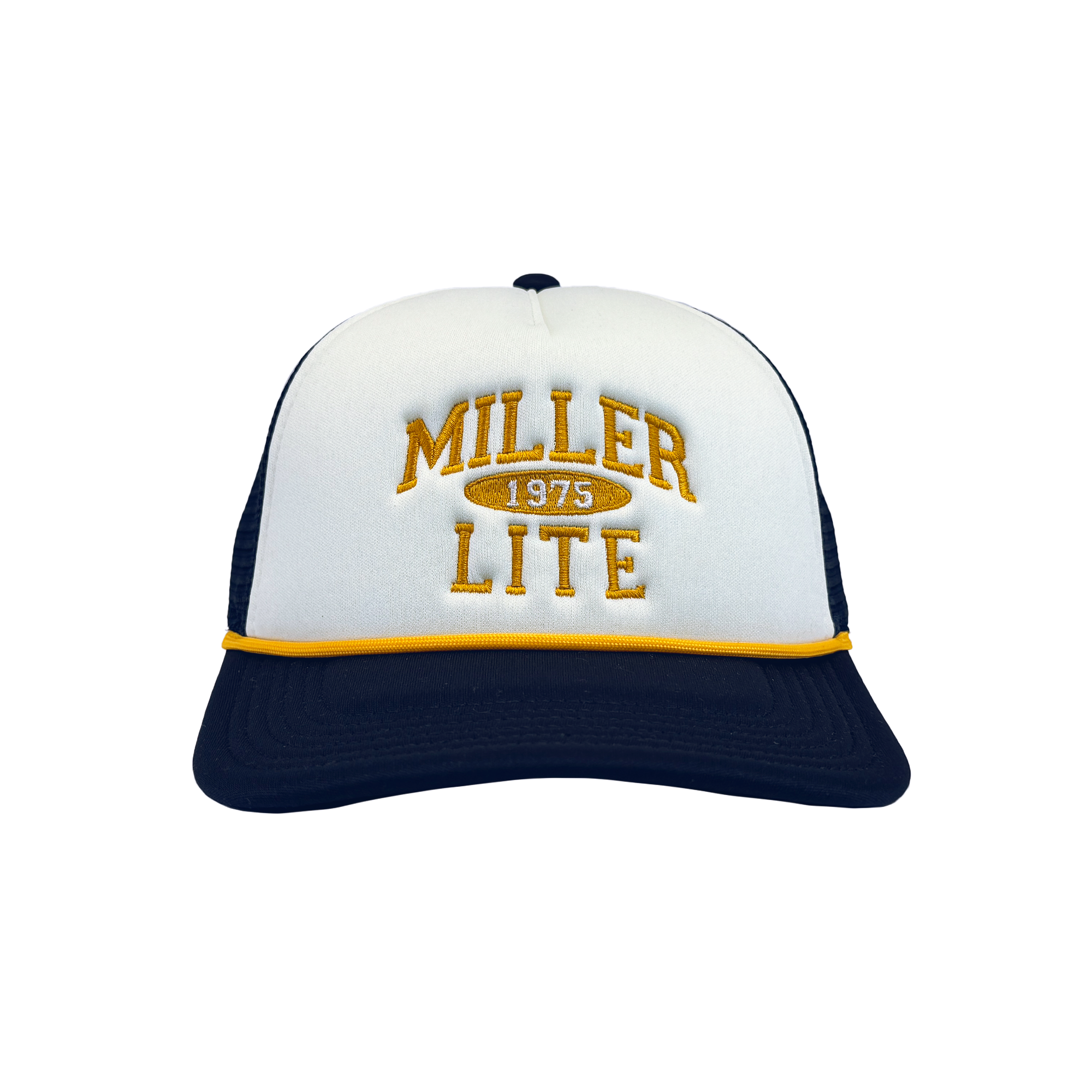 MILLER LITE PUFF EMBROIDERED HAT