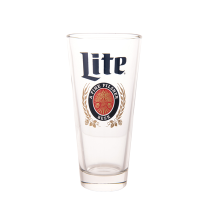 SIGNATURE MILLER LITE 22 OZ GLASS