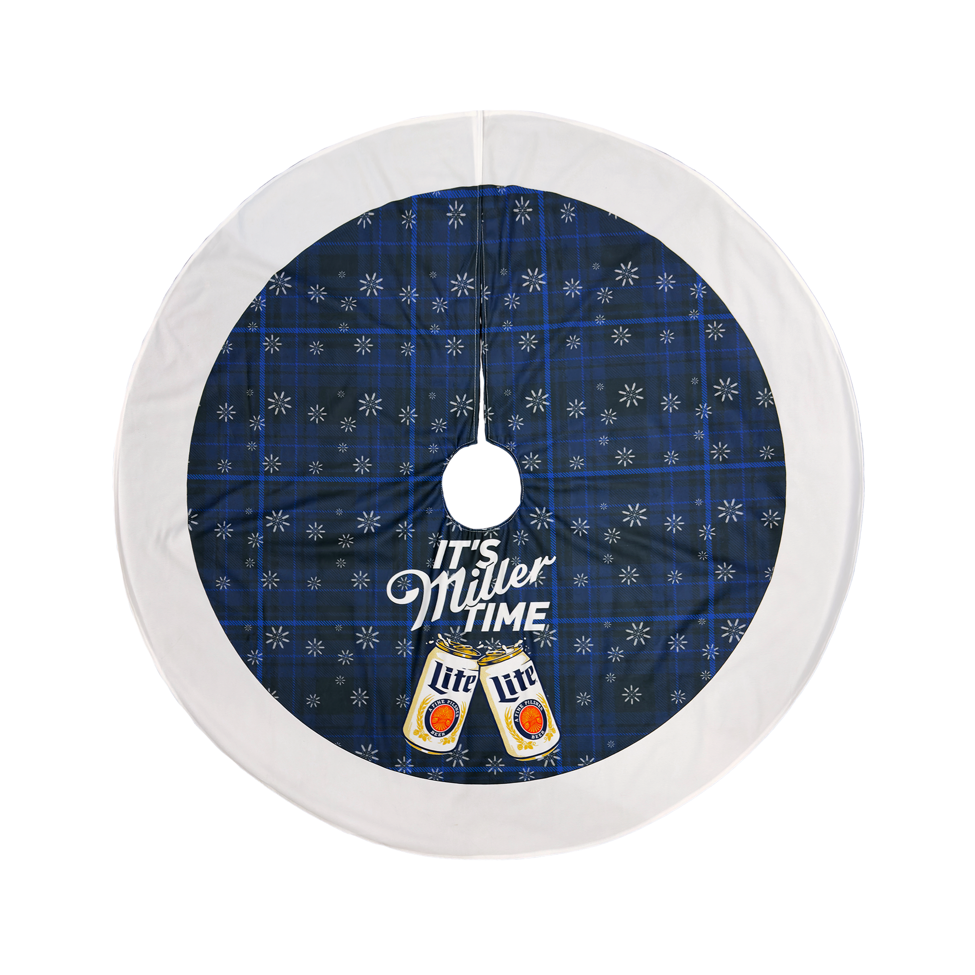 IT'S MILLER TIME TREE SKIRT