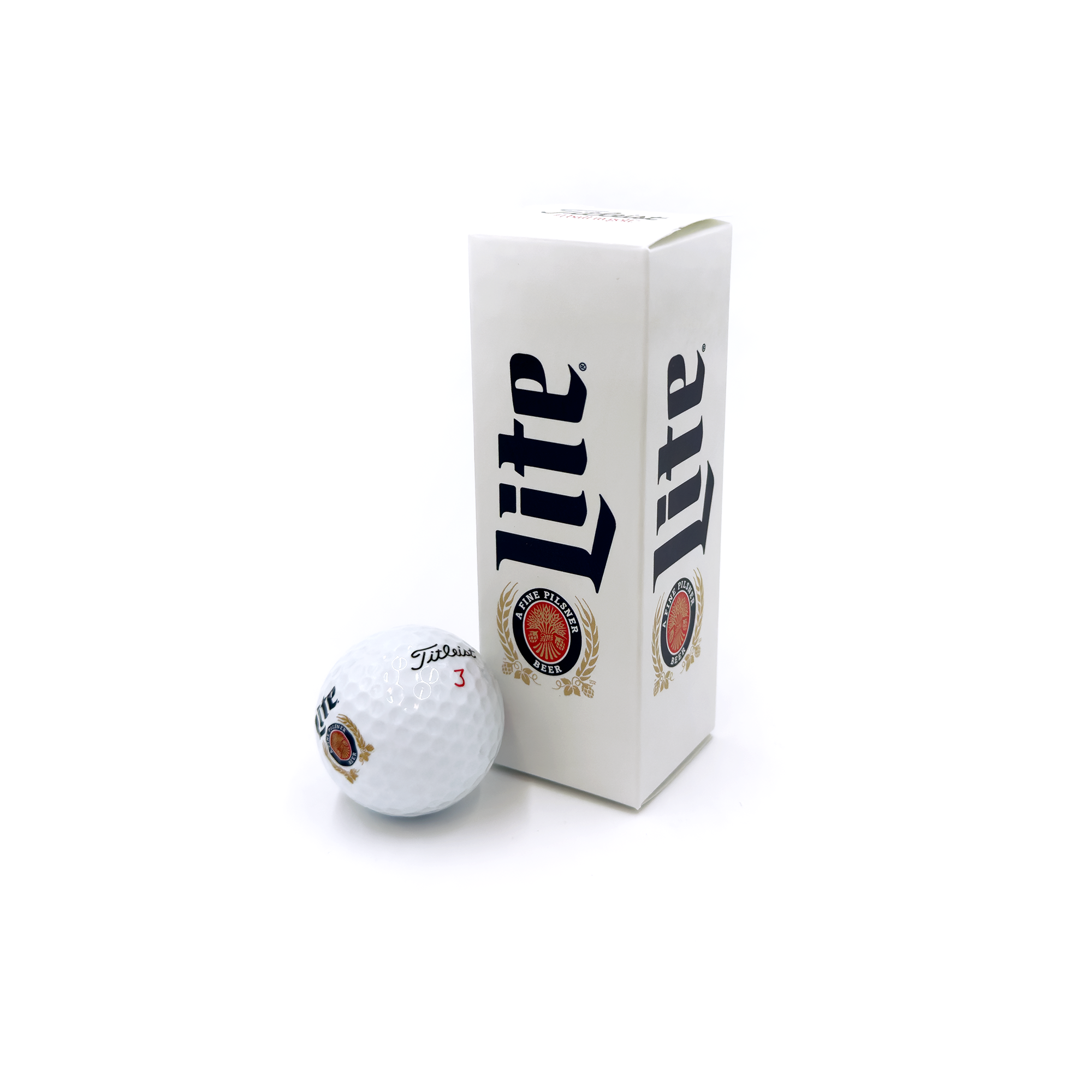 MILLER LITE TITLEIST® TRUFEEL GOLF BALLS