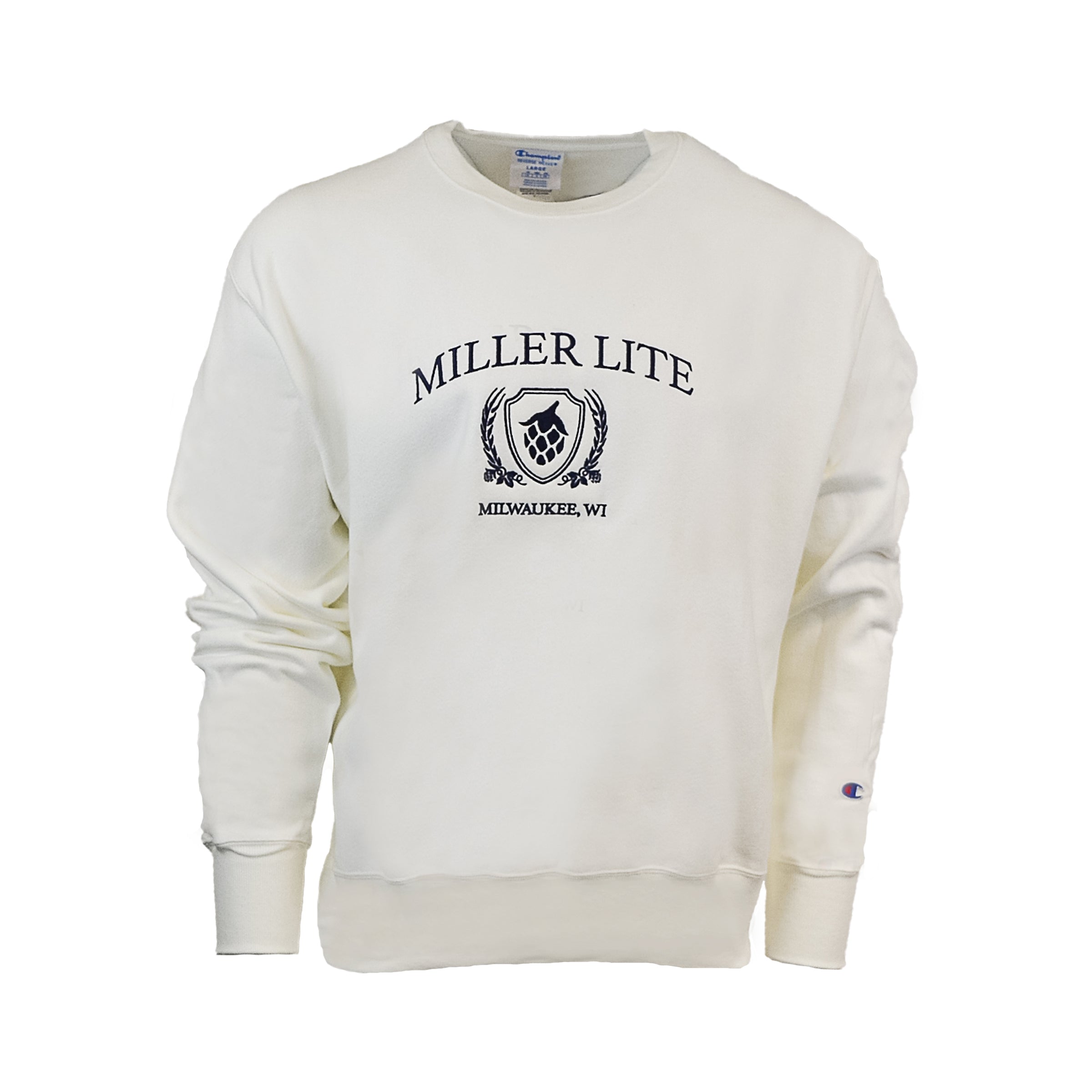 トレーナー/スウェット Miller sweat Miller Lite White Barley Crew – Miller Lite Shop