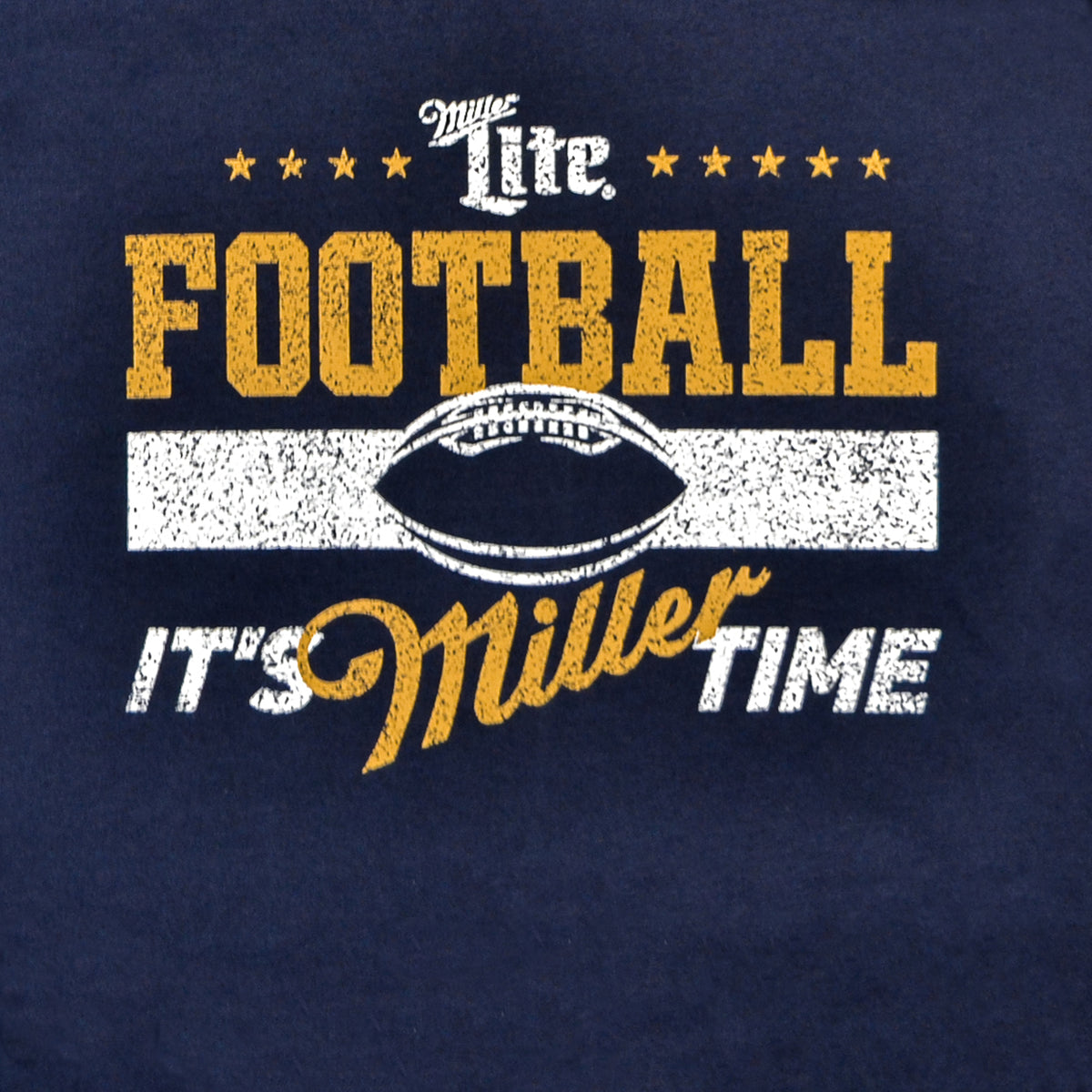It's Miller Time Football Tee