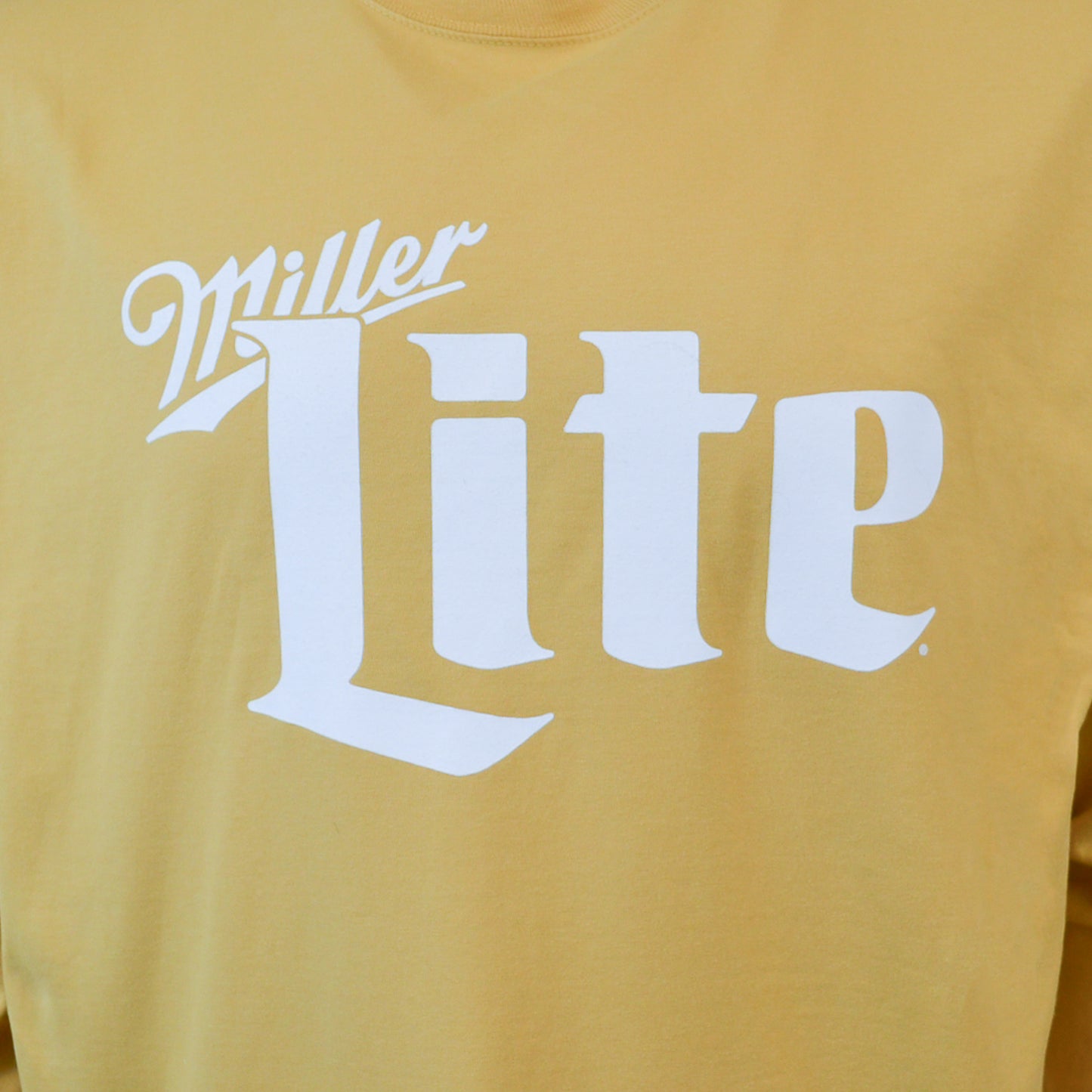 Gold Comfort Wash Long Sleeve Tee