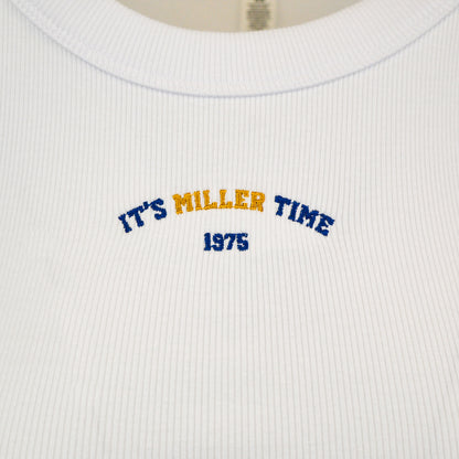 It's Miller Time '75 Ladies' Ribbed Tank