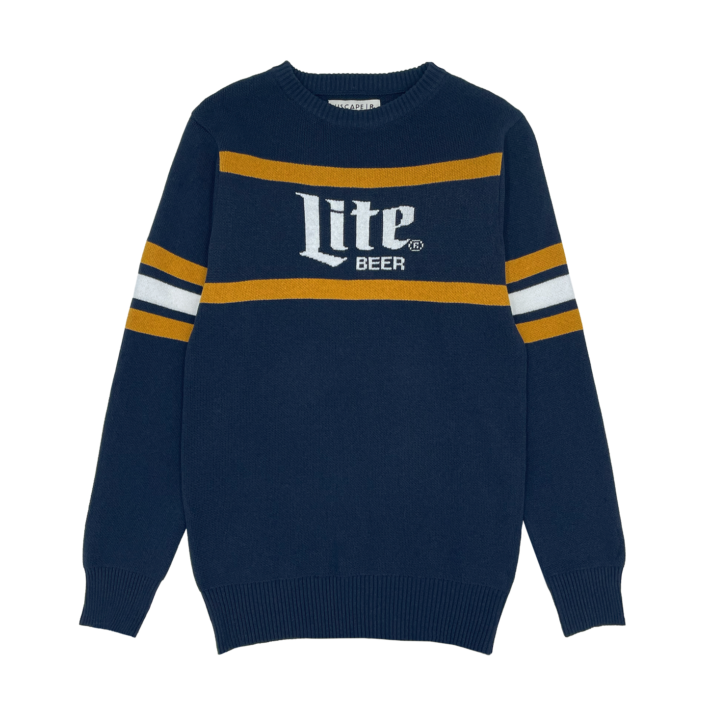 LITE BEER STRIPED SWEATER