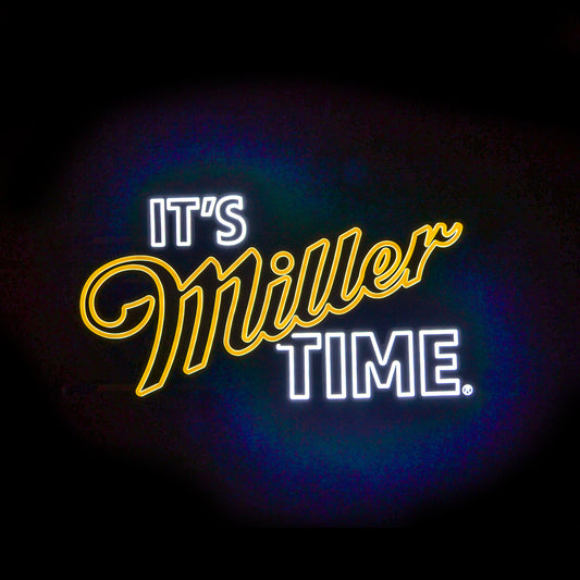 It's Miller Time LED Sign