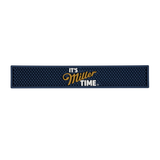 IT'S MILLER TIME RAIL MAT