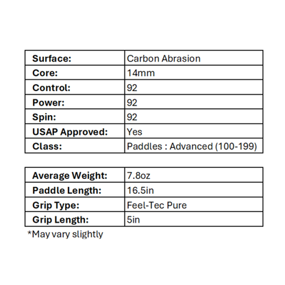 MILLER LITE X JOOLA 14MM PICKLEBALL PADDLE