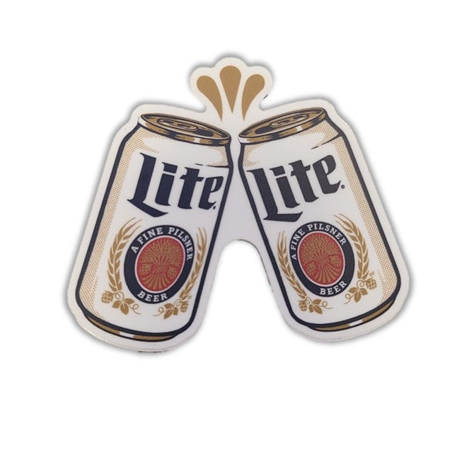 Can Collection Sticker Lite Cheersing Cans Sticker – Miller Lite Shop
